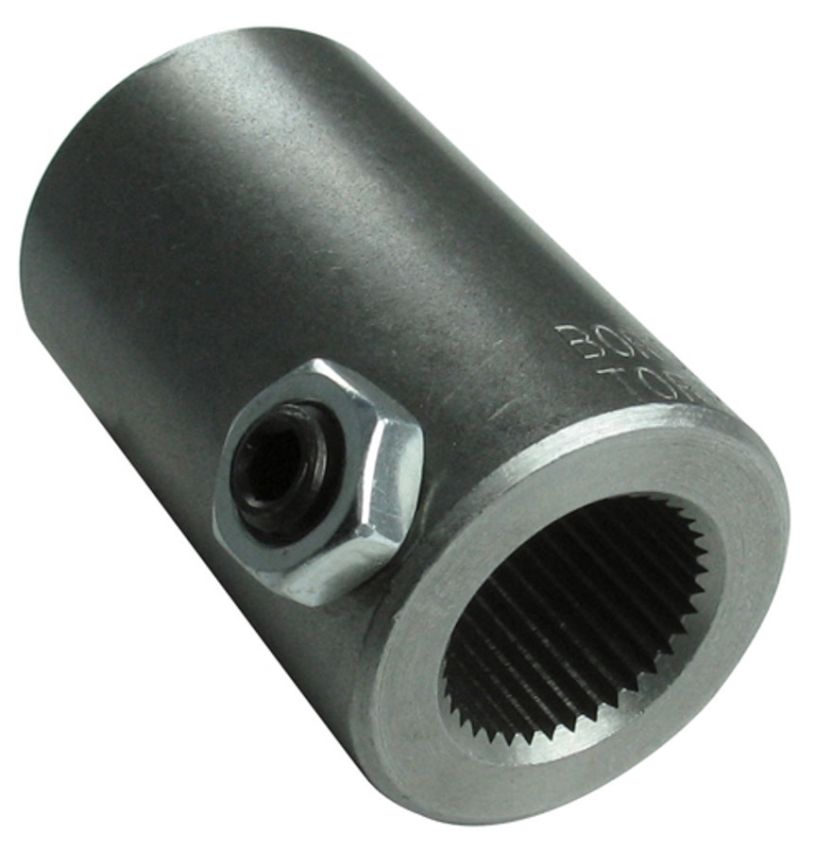 BORGESON BRG311800 Steering Coupler Steel 5/8-36 X 3/4 Smooth Bore