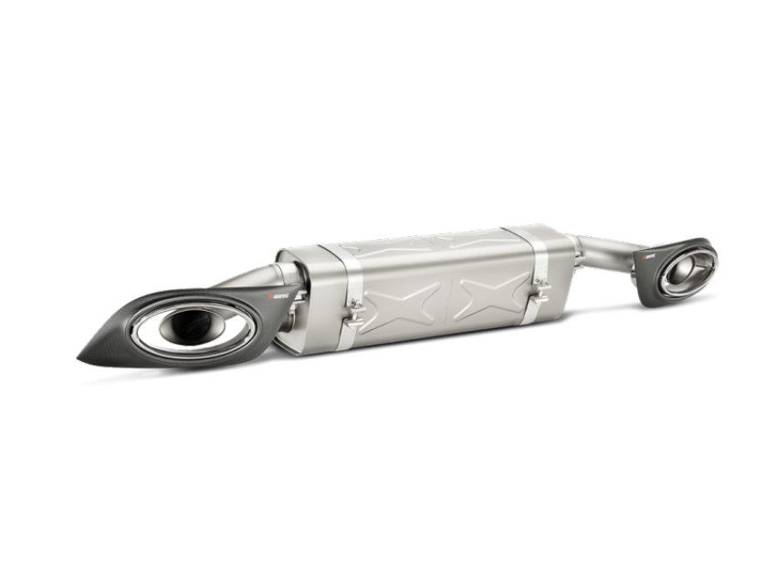 Akrapovic S-PO991TSO-HT Slip-On Line (Titanium)