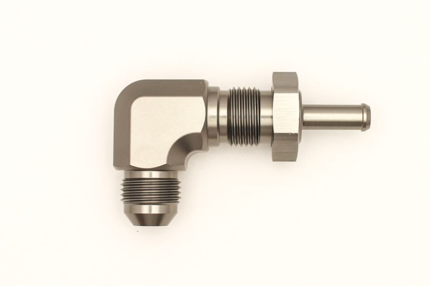 #8 Male to 5/16 Male Barb Bulkhead Fitting
