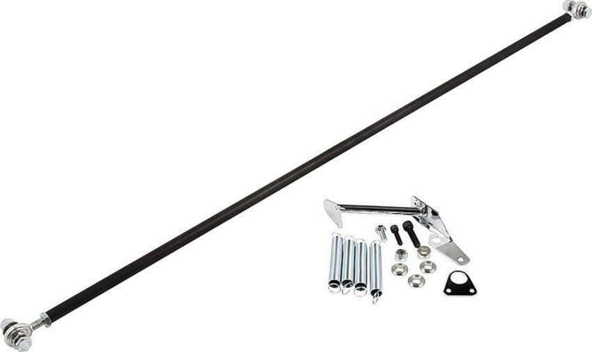 ALLSTAR PERFORMANCE ALL54158 Alum Throttle Linkage w/Return Spring Kit 24in