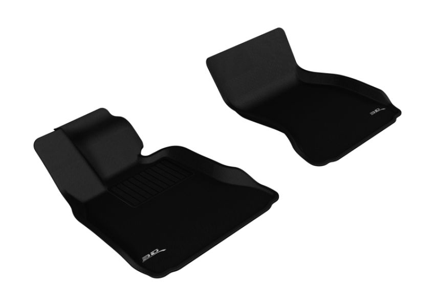3D MAXpider 2009-2015 BMW 7 Series/Li F01/F02/F04 Kagu 1st Row Floormat - Black