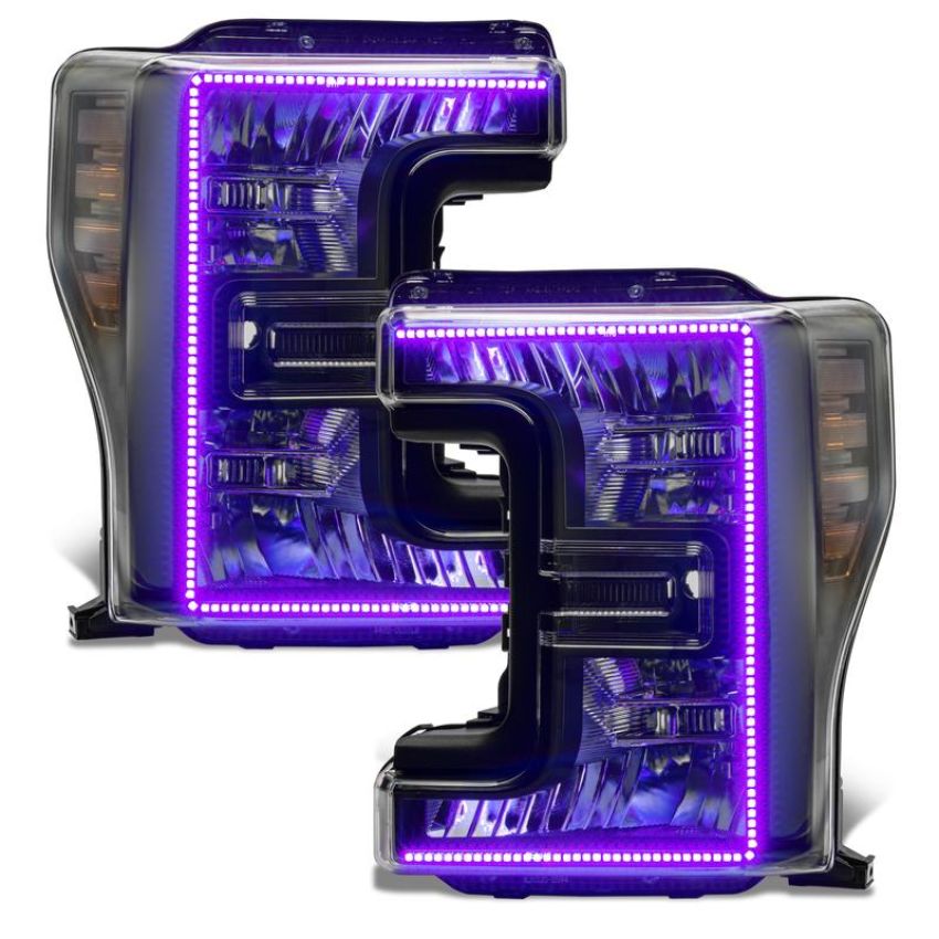 Oracle Lighting 8203-332 2017-2019 Ford F-250/350 ORACLE Dynamic ColorSHIFT(tm) Pre-Assembled Headlights