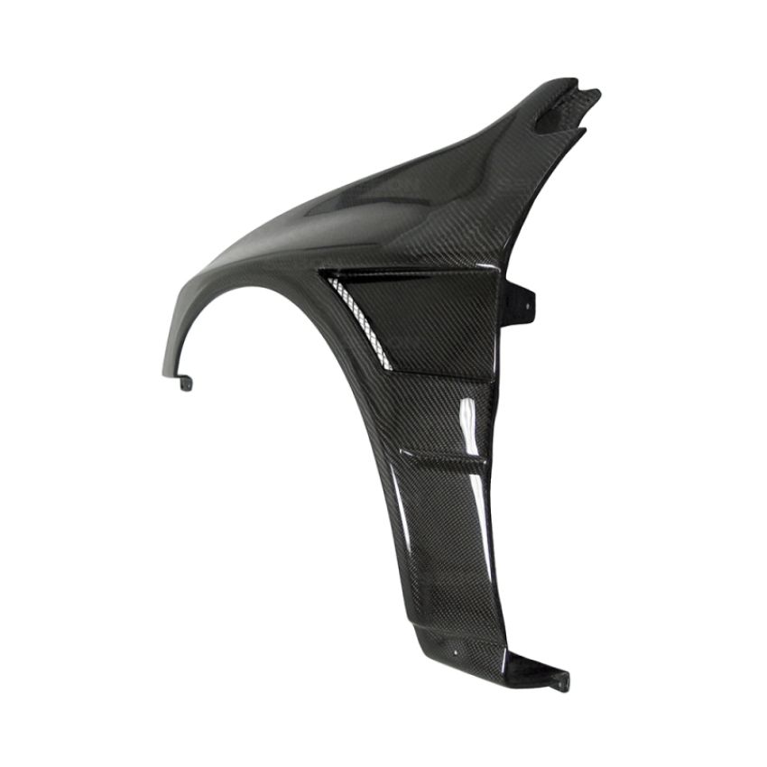 Seibon FF0305MITEVO8 03-07 Mitsubishi Evo 8 & IX 10mm Wider Carbon Fiber Fenders