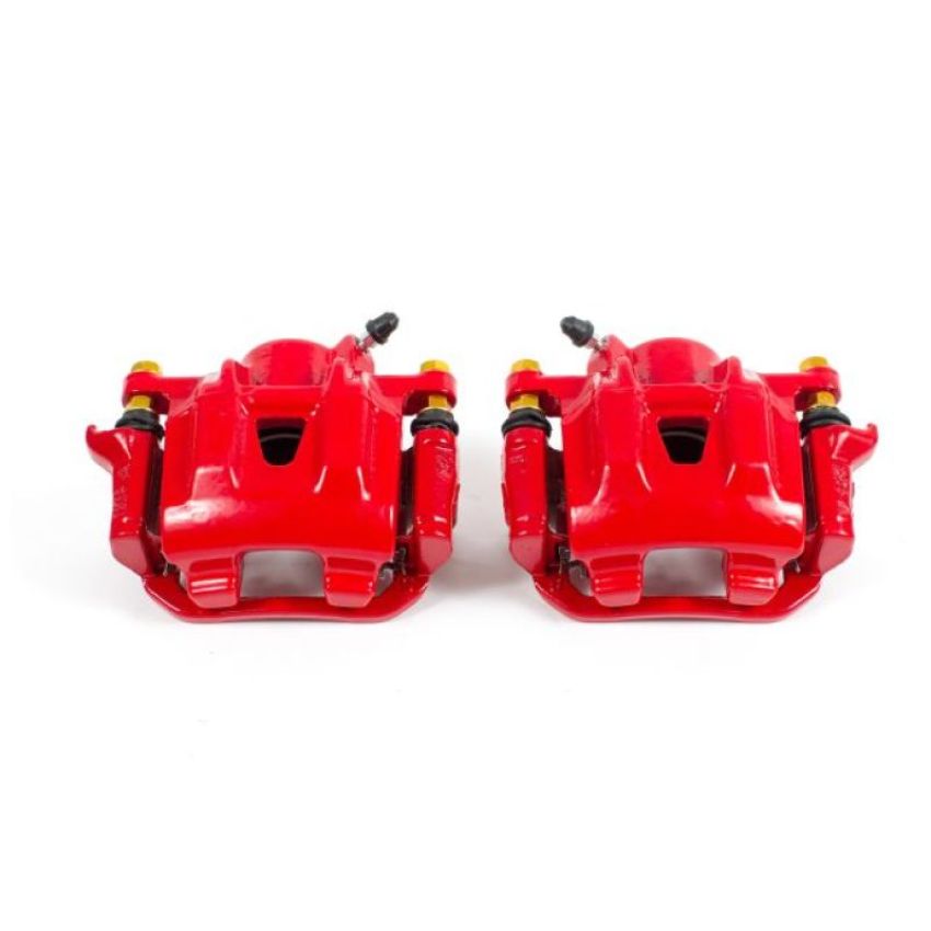 PowerStop S2872 Red Powder Coated Calipers