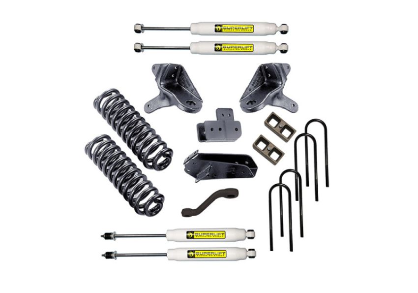 Superlift K554 80-96 Ford F-150 4in Lift Kit w/ Shocks