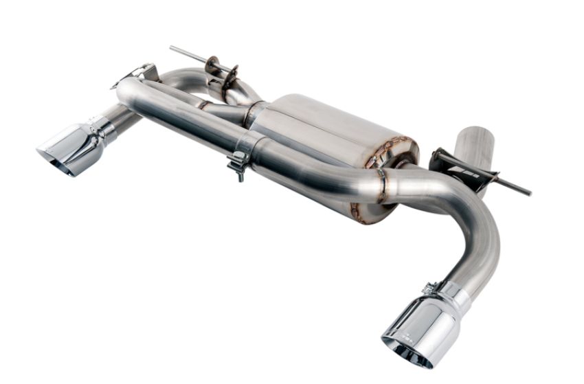 AWE Tuning 3010-32032 BMW F3X 340i Touring Edition Axle-Back Exhaust - Chrome Silver Tips (90mm)