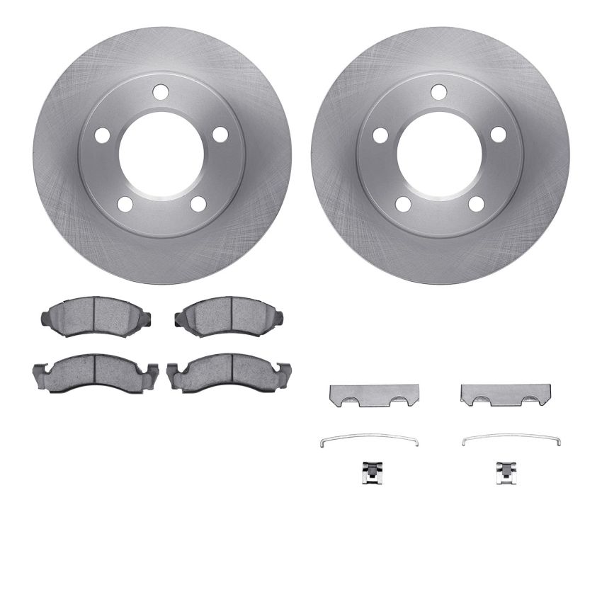 Dynamic Friction 6512-42133 Rotor Kit