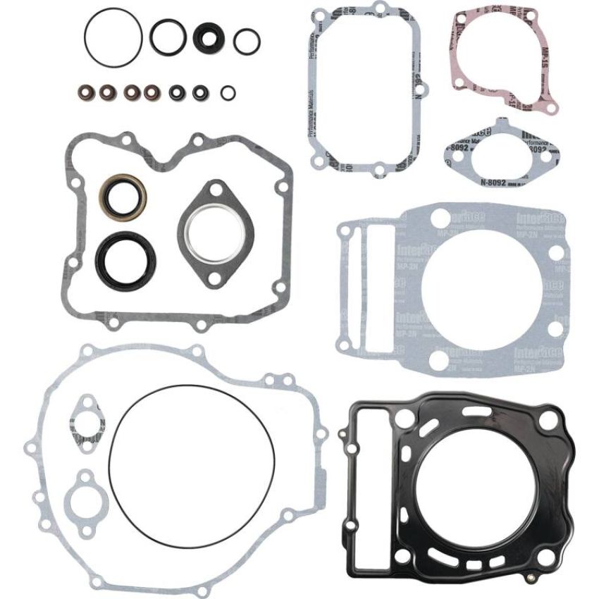 Vertex Pistons 8110051 Vertex Gaskets 04-05 Polaris ATP 500 4x4 Complete Gasket Kit w/ Oil Seals