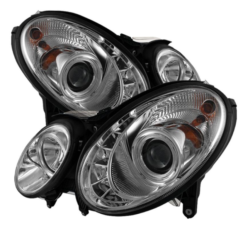 SPYDER 5029355 Projector Headlights - DRL - Chrome