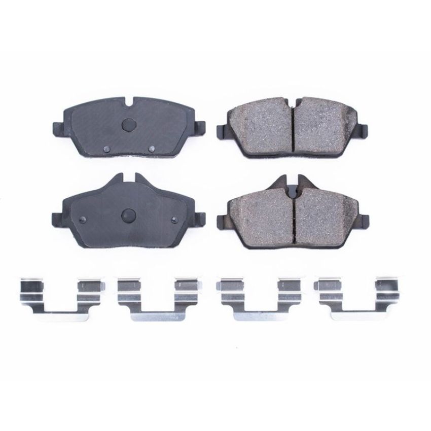 PowerStop 17-1308 PowerStop - Z17 Low-Dust Ceramic Brake Pads with Hardware