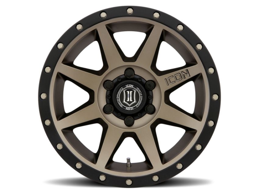 ICON Rebound 18x9 6x5.5 25mm Offset 5.75in BS 95.1mm mm Bore Bronze Wheel