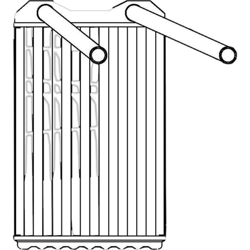Global Parts Distributors LLC 8231449 gpd Heater Core 8231449
