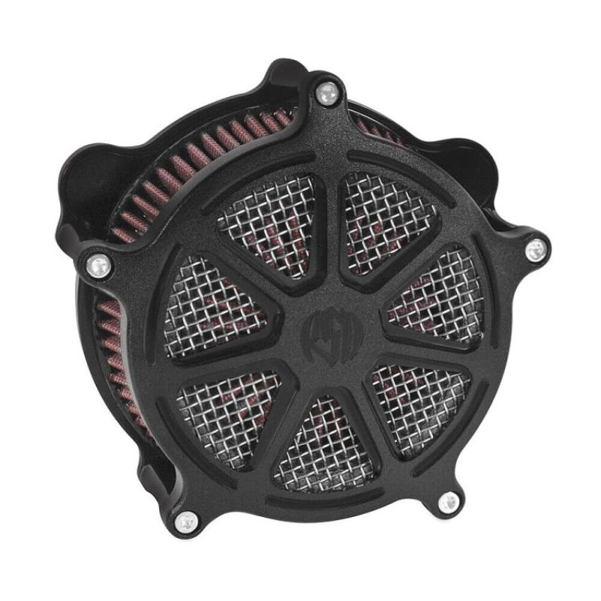 Roland Sands Design 0206-2074-SMB Venturi Air Cleaner Morris - Black Ops