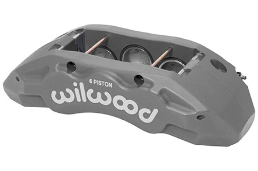 Wilwood 120-14599 Caliper-TX6R- R/H - Clear 1.62/1.38/1.38in Pistons 1.38in Disc
