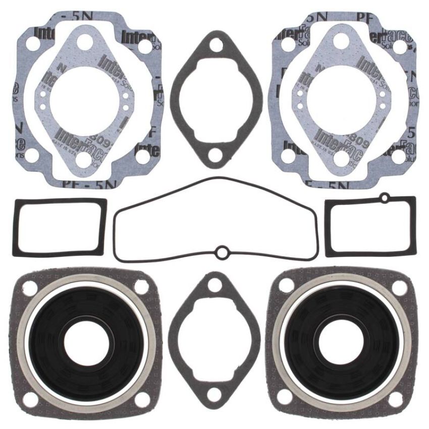 Vertex Pistons 711022X Vertex Gaskets 69-71 Ski-Doo Alpine / Nordic Complete Gasket Kit w/ Oil Seals