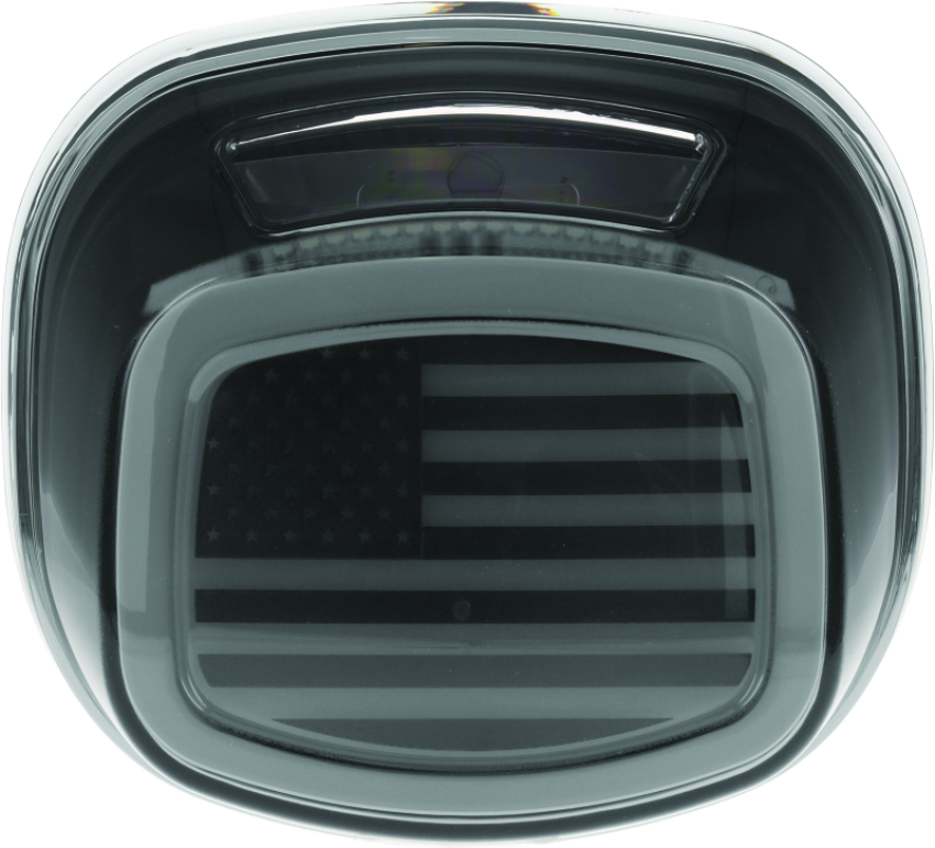 Kuryakyn 2926 Freedom Taillight Smoke Lens With License Light
