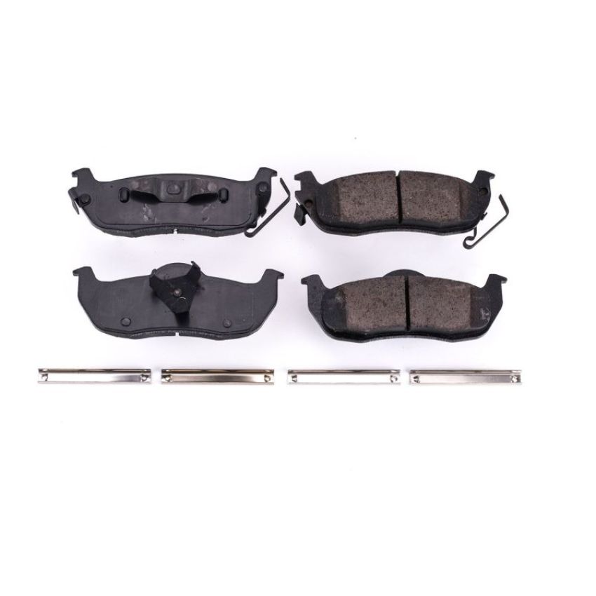 PowerStop 17-1041 PowerStop - Z17 Low-Dust Ceramic Brake Pads with Hardware