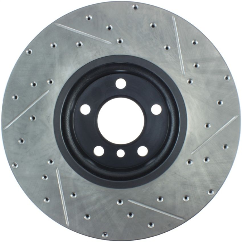 Stoptech 127.34127R Slotted & Drilled Sport Brake Rotor