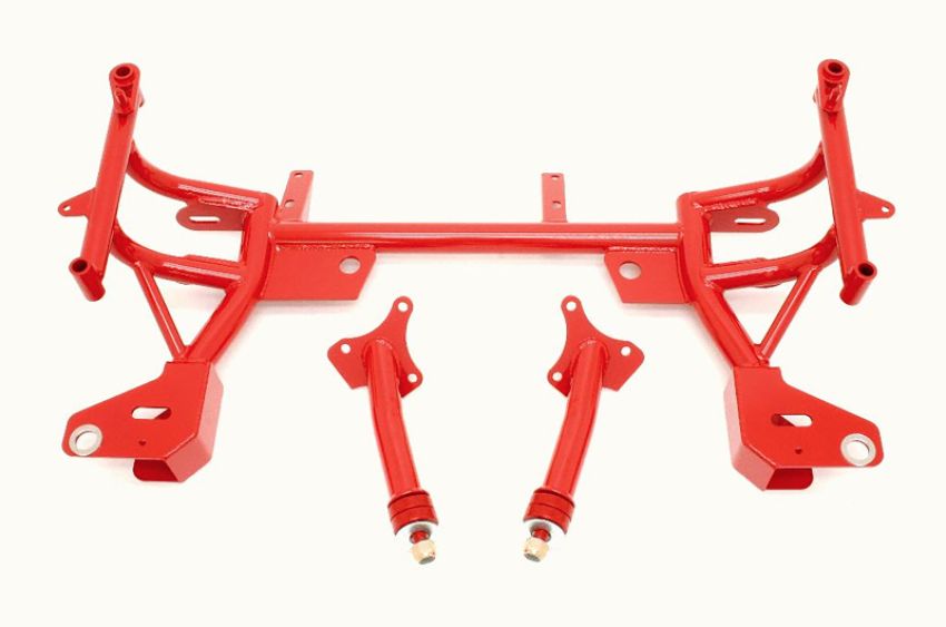 BMR Suspension KM015-1R K-member, TURBO, SBC/BBC Motor Mounts, Pinto Rack Mounts