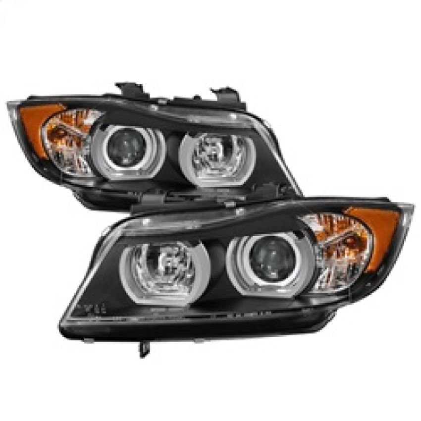 SPYDER 5083432 Projector Headlights - LBDRL - Black