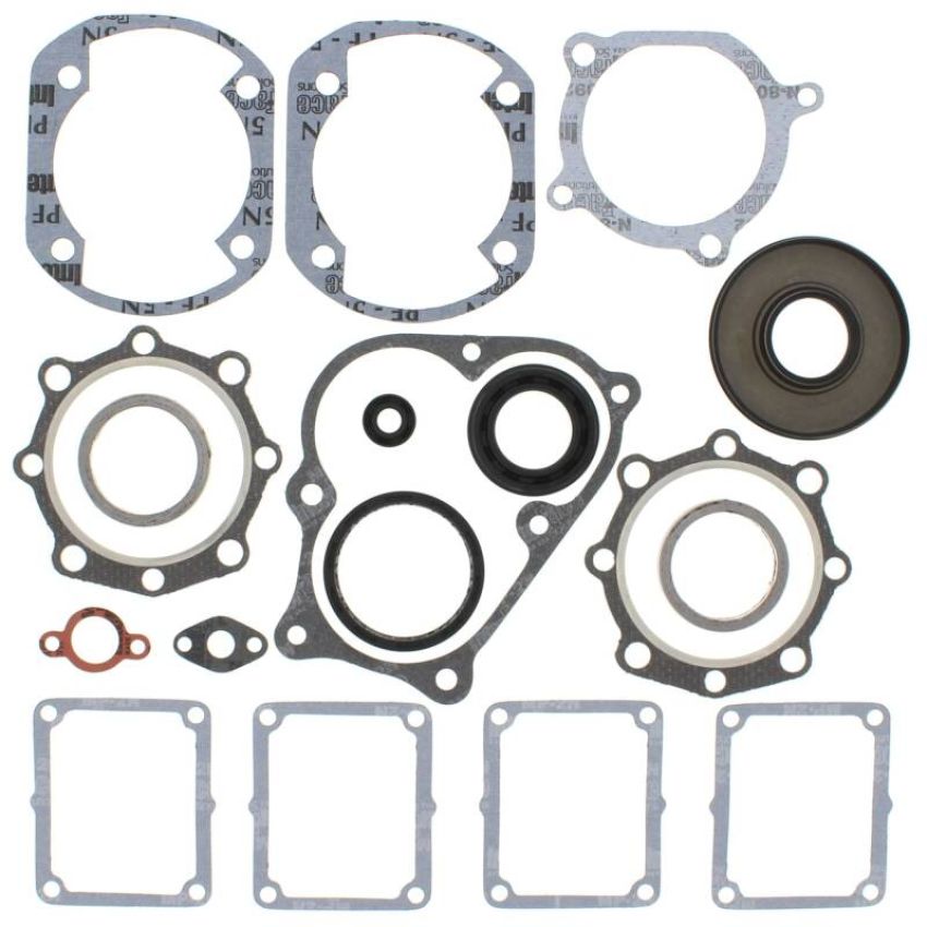 Vertex Pistons 711168 Vertex Gaskets 84-90 Yamaha Phazer PZ480 Complete Gasket Kit w/ Oil Seals