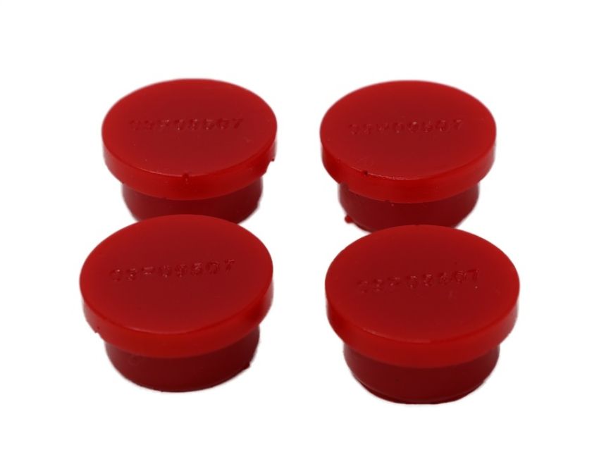 Energy Suspension 9.9549R Universal End Cap Bushing Set 1.130 DIA - Red