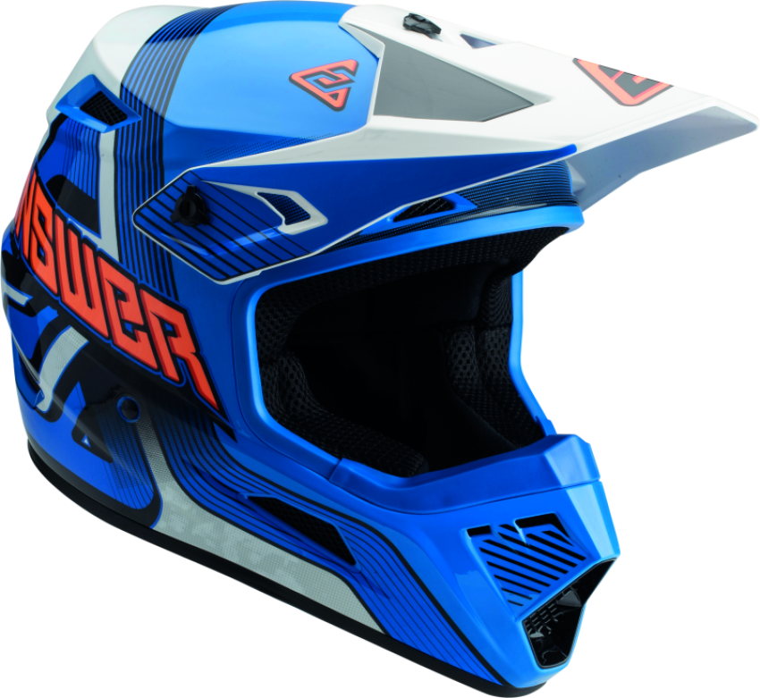 Answer 447692 AR1 Vendetta Helmet Blue/White/Orange - Small