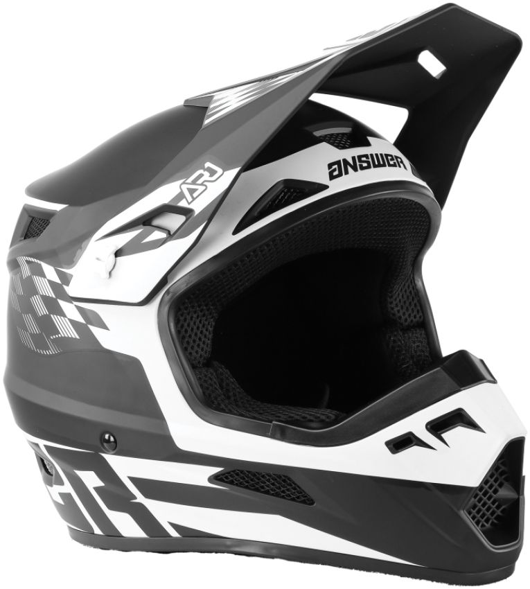 Answer 442897 AR1 Sweep Helmet Black/White - Small