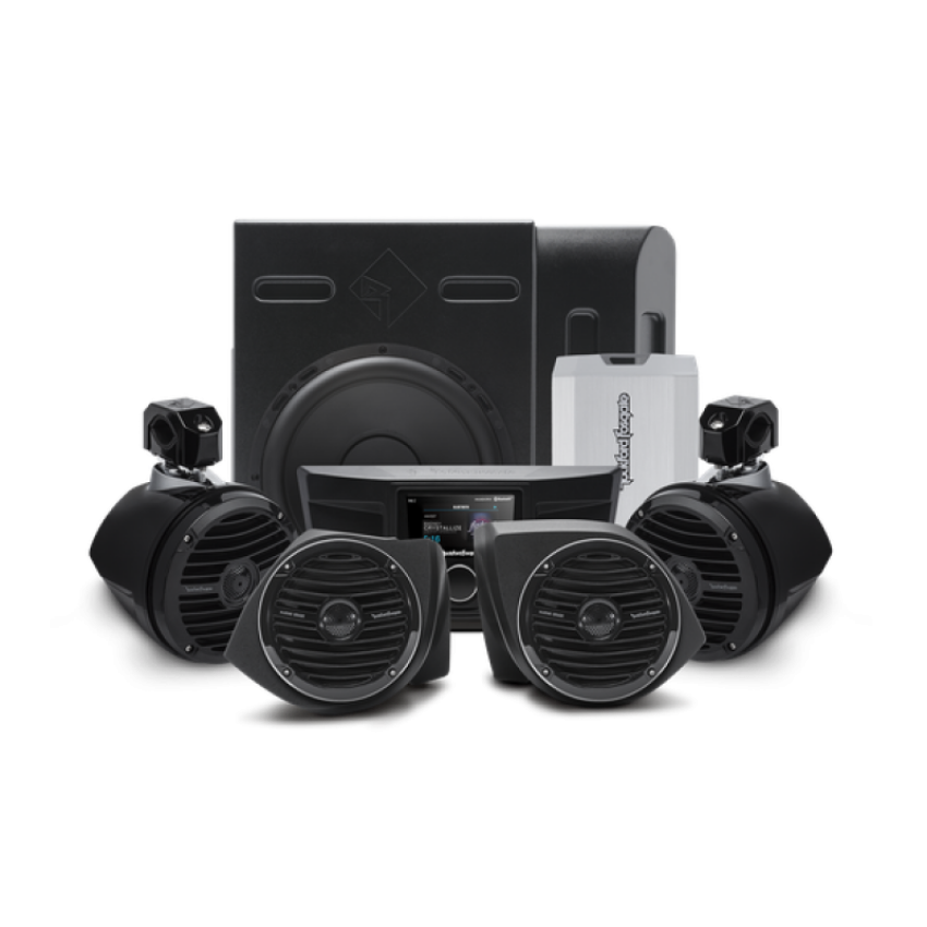 Rockford Fosgate UTV YXZ-STAGE4 Rockford Fosgate 16-21 Yamaha YXZ1000R / 17-21 1000R SS Stage 4 Stereo Kit