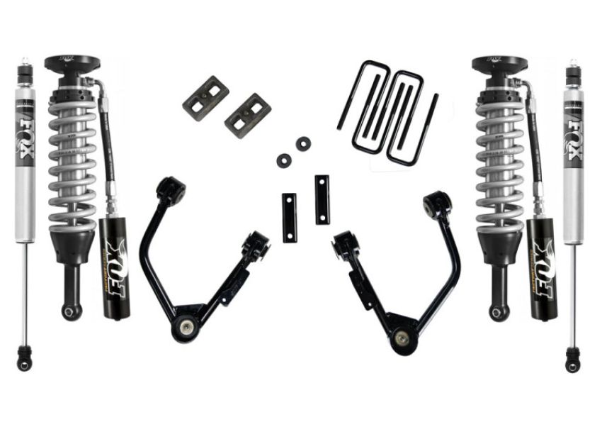 Superlift K1011FX 07-21 Toyota Tundra 4WD 3in Lift Kit w/ Fox Front Coilover & 2.0 Rear