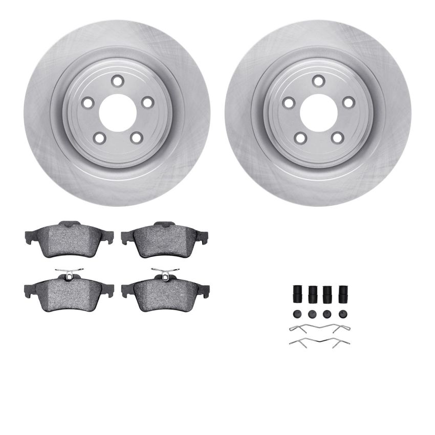Dynamic Friction 6512-20085 Rotor Kit