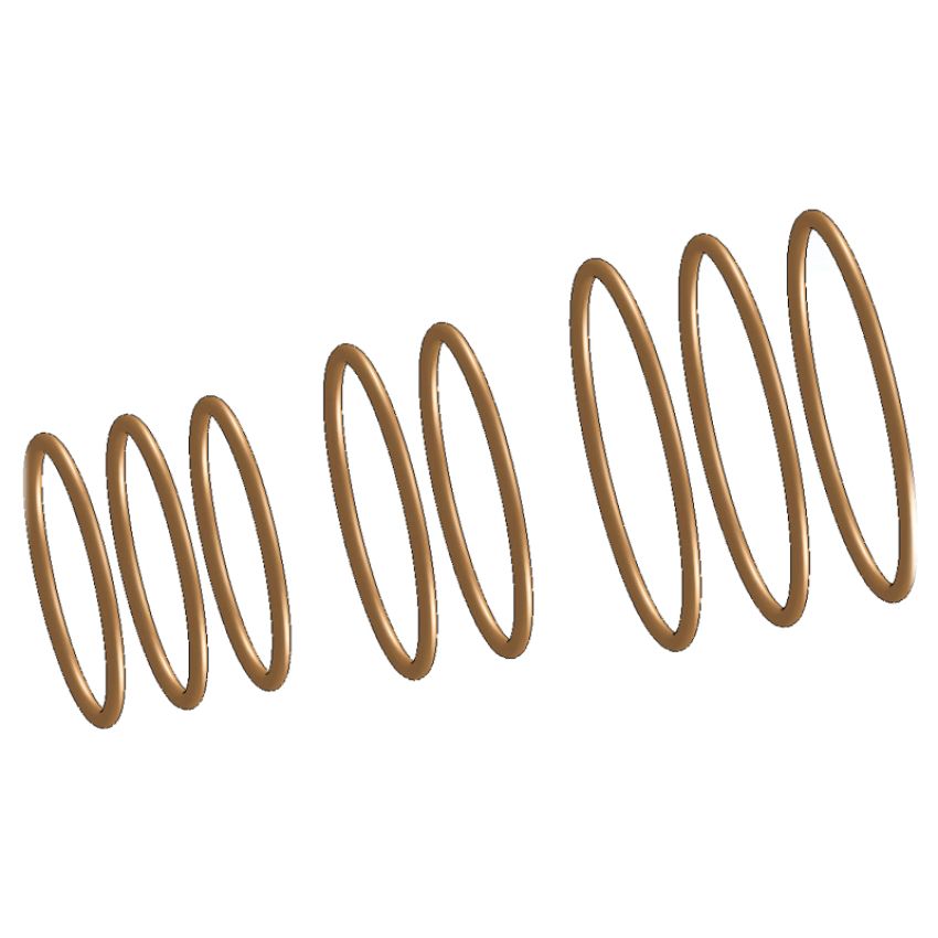 Cometic Gasket C5393 Cometic ATI 6in Damper O-Ring Rebuild Kit - 3 Ring Design