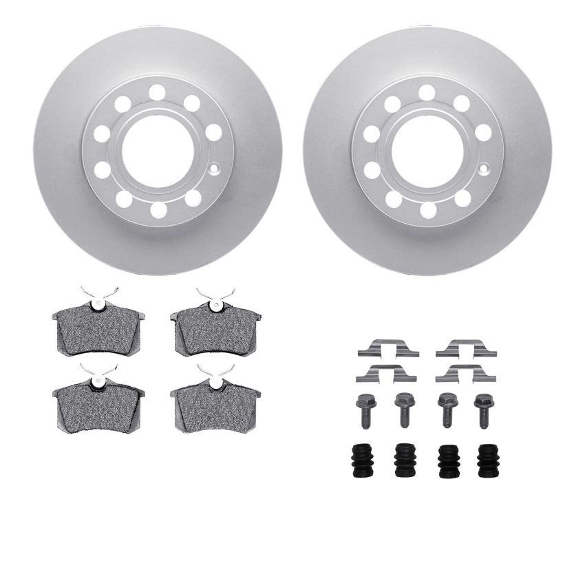 Dynamic Friction 4612-73025 Rotor Kit