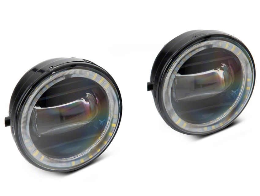 Raxiom TT22208 05-11 Toyota Tacoma 07-13 Toyota Tundra Axial Series LED Angel Eye Fog Lights