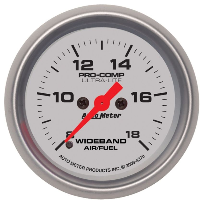 AutoMeter 4370 GAUGE, AIR/FUEL RATIO-WIDEBAND, ANALOG, 2 1/16