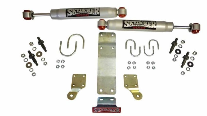 Skyjacker 9206 2007-2017 Jeep Wrangler JK/JKU 9000 Dual Steering Stabilizer Kit
