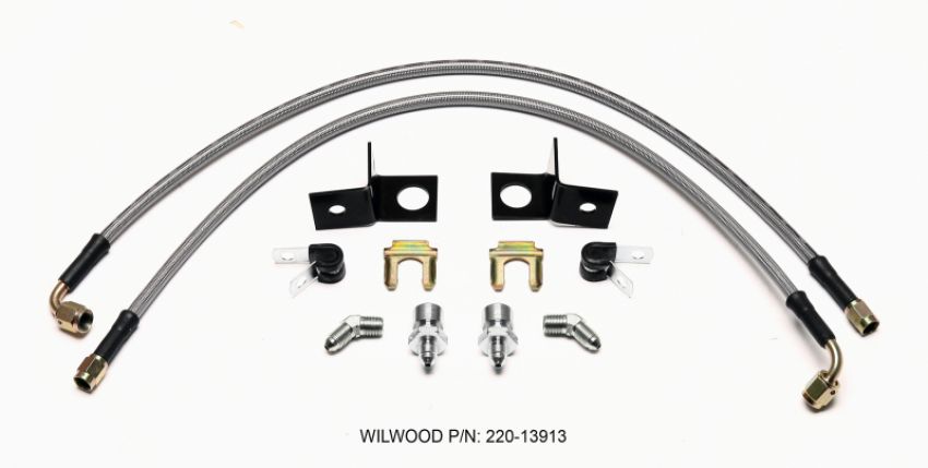 Wilwood 220-13913 Flexline Kit Rear 2015-Up Mustang