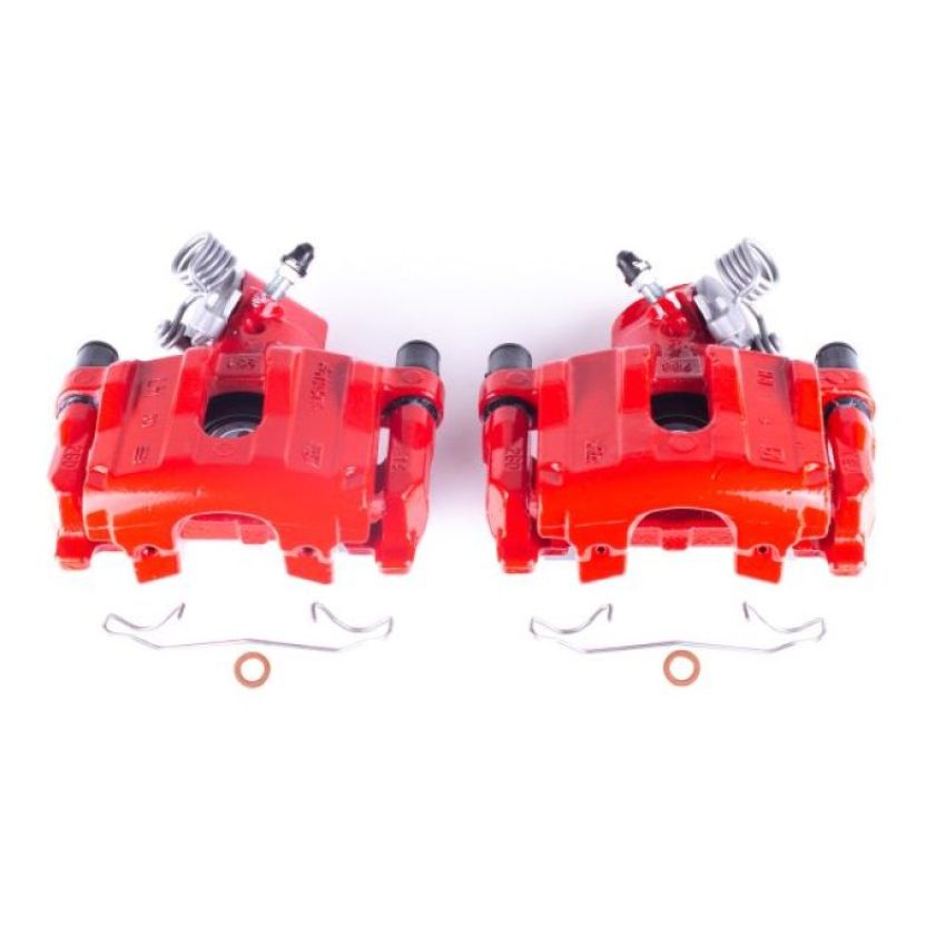 PowerStop S2954A Red Powder Coated Calipers