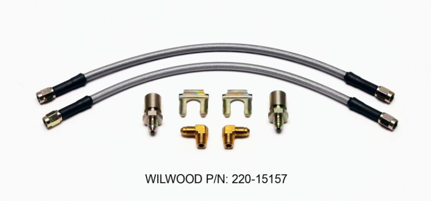 Wilwood 220-15157 Flexline Kit Front MG-TD 50-53