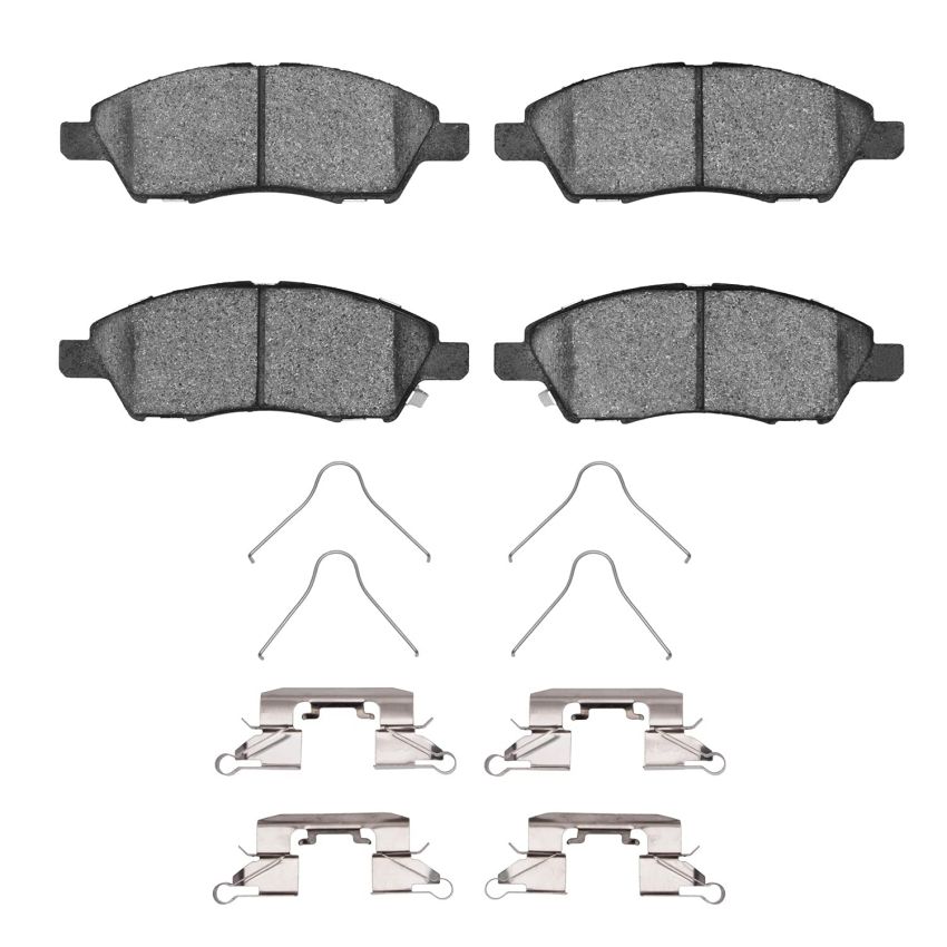 Dynamic Friction 1551-1592-01 Brake Pad Kt