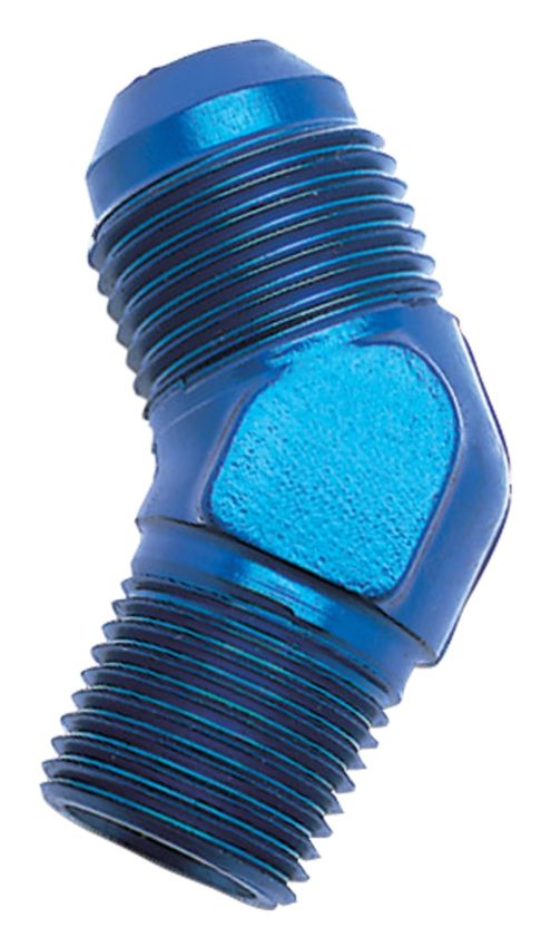 Russell 660100 Performance -6 AN to 1/8in NPT 45 Degree Flare to Pipe Adapter