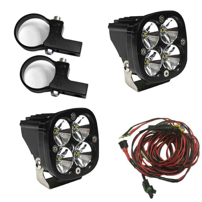 Baja Designs 497105 PowerSports Squadron Pro Horizontal Mount Light Kit