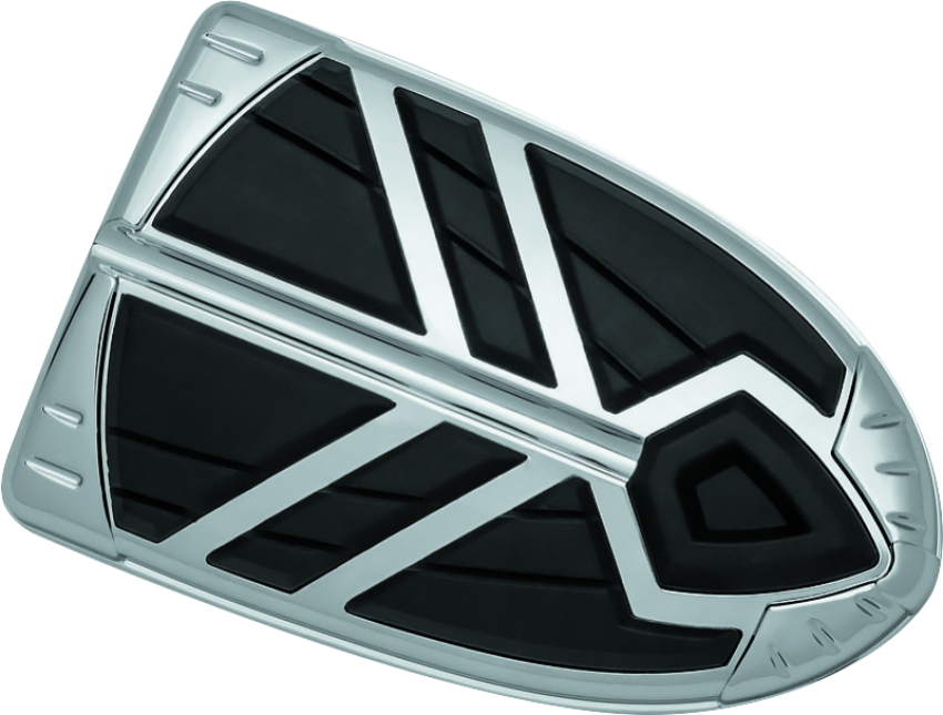 Kuryakyn 5654 Spear Brake Pedal Pad For 14-23 Indian Models Chrome