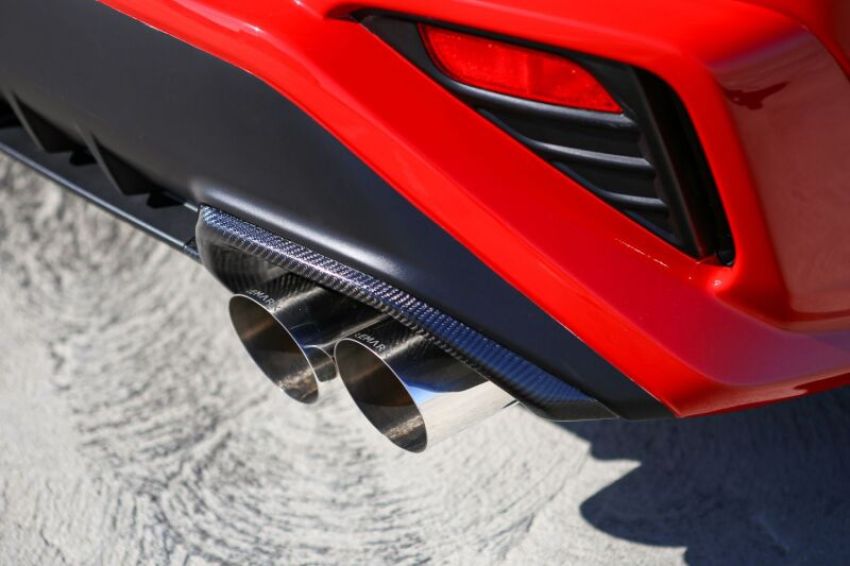 Remark RMK-05-EC01S-02 2022+ Subaru WRX Carbon Fiber Exhaust Finisher - Gloss Finish