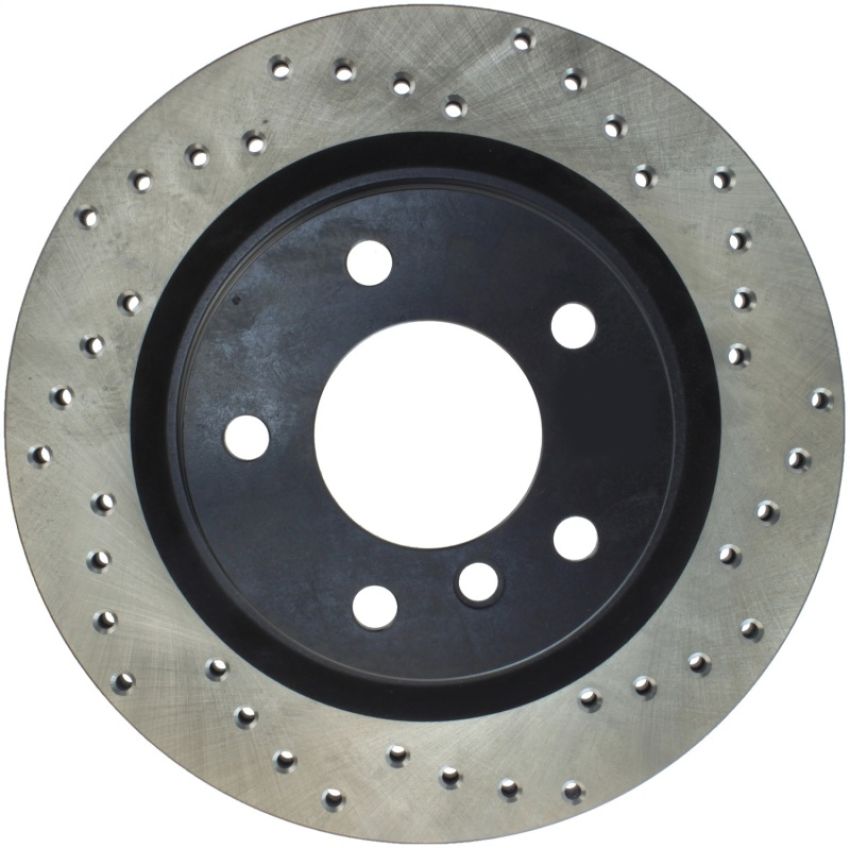 Stoptech 128.34078L 06 BMW 325 Series / 07-09 BMW 328 Series Drilled Left Rear Rotor