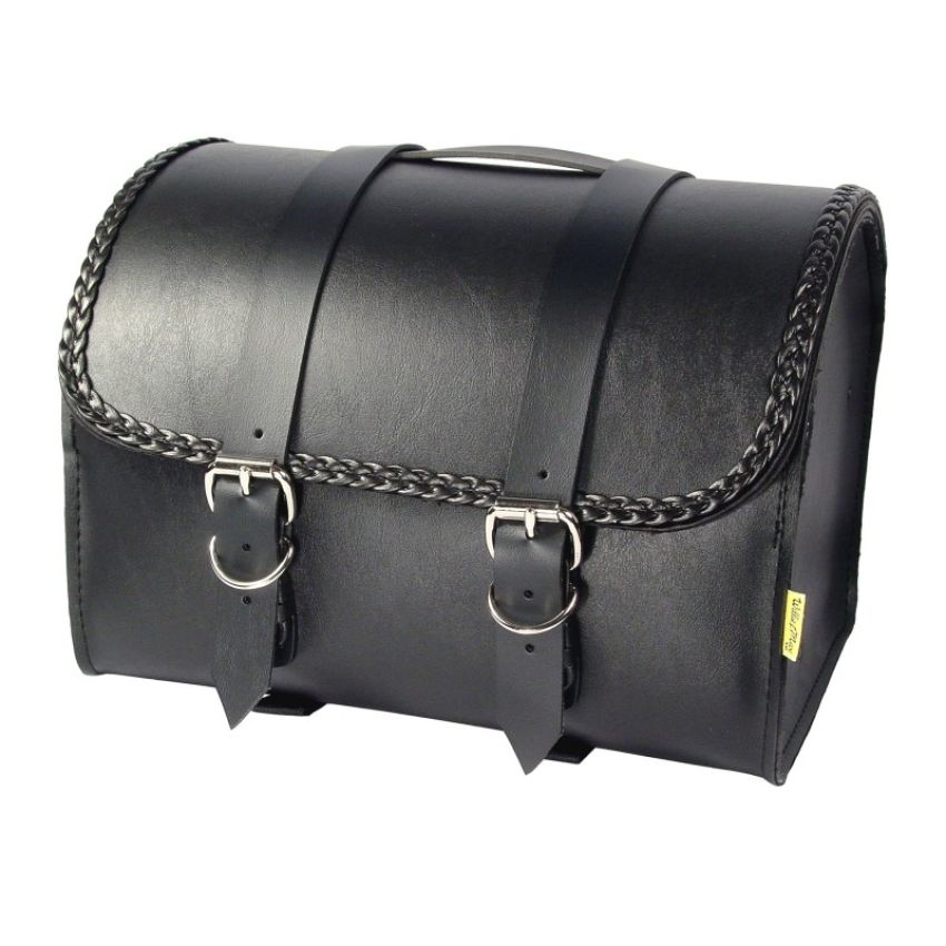 Willie & Max 58507-20 Universal Braided Max Pax Tour Trunk (13 in L x 9.5 in W x 10 in H) - Black