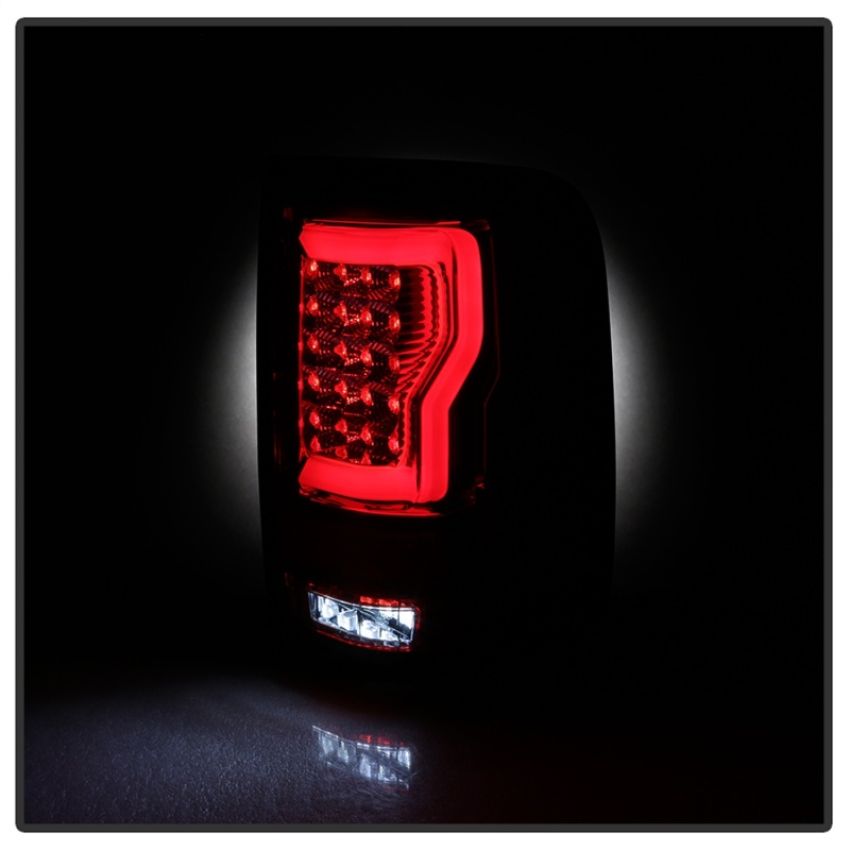 SPYDER 5084194 LED Tail Lights - Version 2 - Red Clear