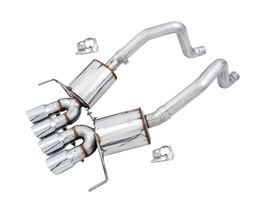 AWE Tuning 3015-42133 14-19 Chevy Corvette C7 Z06/ZR1 (w/o AFM) Touring Edition Axle-Back Exhaust w/Chrome Tips