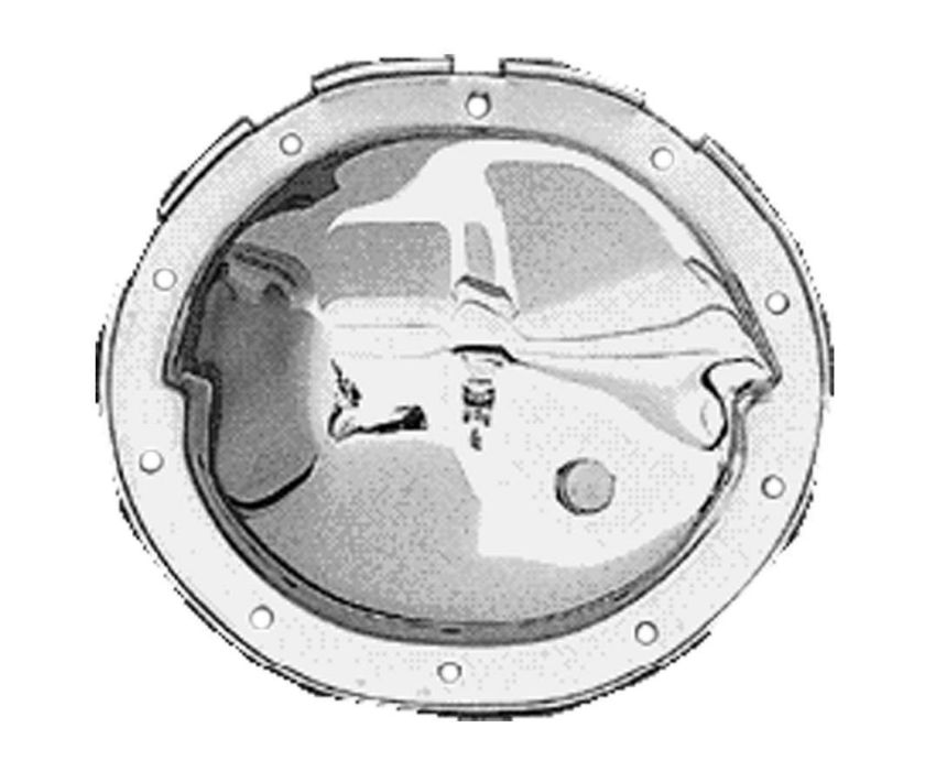 TRANS-DAPT TRA9037 Differential Cover Kit Chrome GM 8.5 Ring Gear
