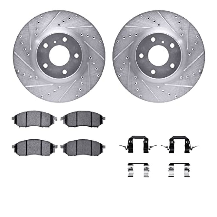 Dynamic Friction 7512-67057 Rotor Kit